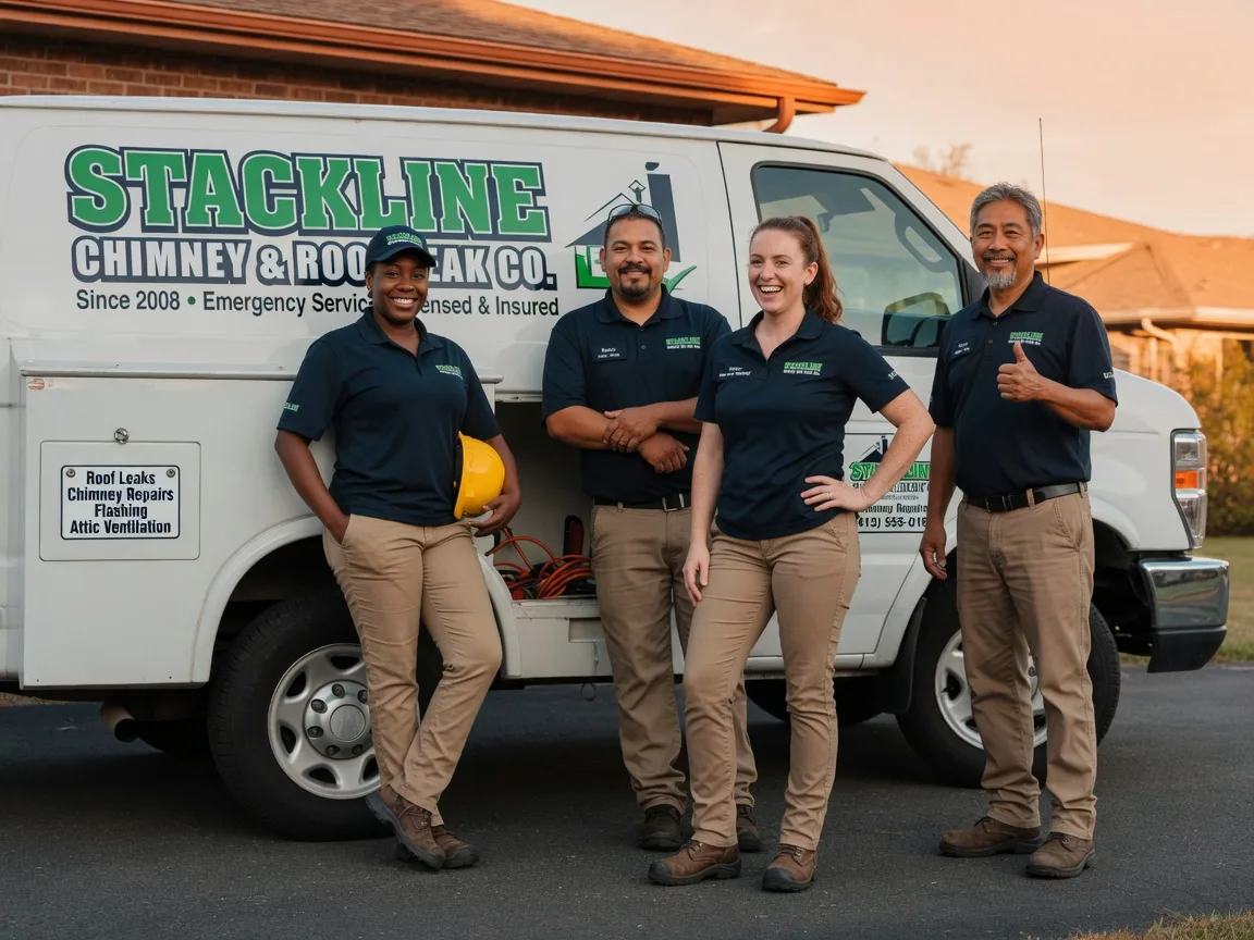 Chimney flashing repair company in Oak Run, CA